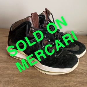 Nike LeBron 10 EXT QS “Black Suede”